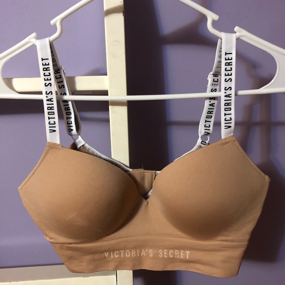 Victoria's Secret Other - Nude Victoria’s Secret wireless push up bra